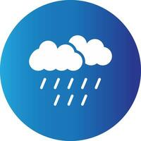 Rainy Day Creative Icon Design vector