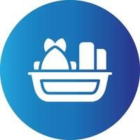 Fish and Chips Creative Icon Design vector