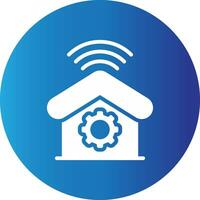Home Automation Creative Icon Design vector