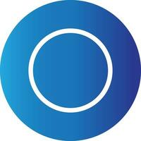 Circle Creative Icon Design vector