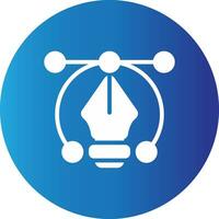 GLYPH Gradient Circle vector