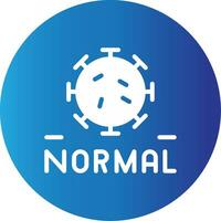 New Normal Creative Icon Design vector