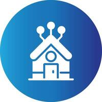 Home Network Creative Icon Design vector