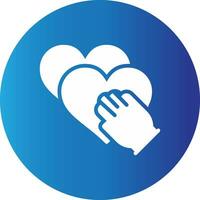 Make a Pledge Creative Icon Design vector