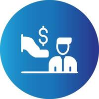 Dealer Prep Fees Creative Icon Design vector