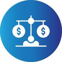 Compare Prices Creative Icon Design vector