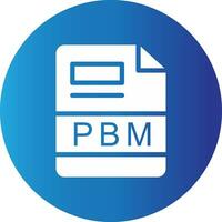 PBM Creative Icon Design vector