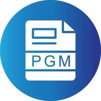 PGM Creative Icon Design vector