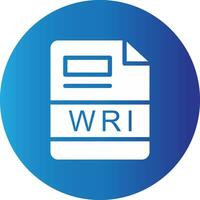 WRI Creative Icon Design vector