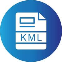 KML Creative Icon Design vector
