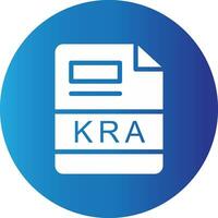 KRA Creative Icon Design vector