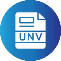 UNV Creative Icon Design vector