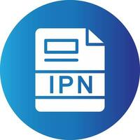 IPN Creative Icon Design vector