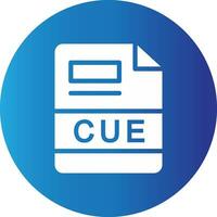 CUE Creative Icon Design vector