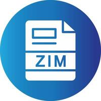 ZIM Creative Icon Design vector