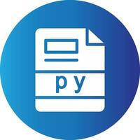 py Creative Icon Design vector