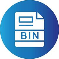 BIN Creative Icon Design vector