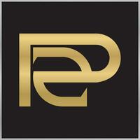 ZP, PZ, P and Z Abstract initial monogram letter alphabet logo design vector