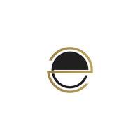 Alphabet letters Initials Monogram logo EZ, ZE, E and Z vector
