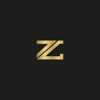 CZ, ZC, C AND Z Abstract initial monogram letter alphabet logo design vector