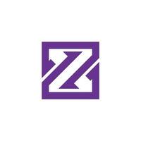 z letra logo diseño.z inicial establecido alfabeto icono logo diseño vector
