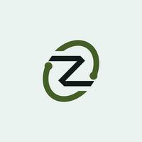 z letter logo design.z initial based alphabet icon logo design vector