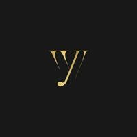 alfabeto iniciales logo wy, Sí, w y y vector