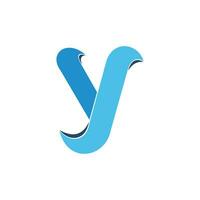 Initial letter y logo vector design template