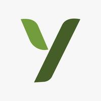 Initial letter y logo vector design template