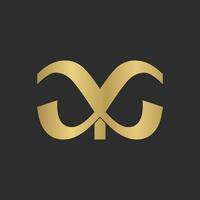 YX, XY, X AND Y Abstract initial monogram letter alphabet logo design vector