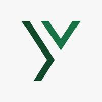 Initial letter y logo vector design template