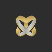 YX, XY, X AND Y Abstract initial monogram letter alphabet logo design vector