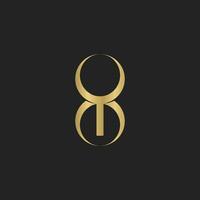 YX, XY, X AND Y Abstract initial monogram letter alphabet logo design vector