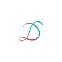 DX, XD, D AND X Abstract initial monogram letter alphabet logo design vector