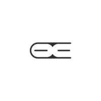 Alphabet letters Initials Monogram logo XC, CX, X and C vector