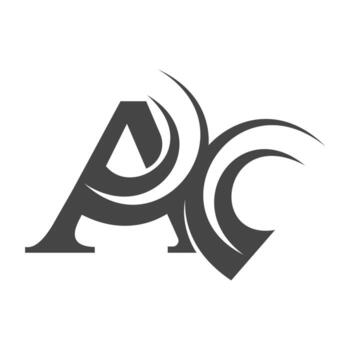 AX, XA, A AND X Abstract initial monogram letter alphabet logo design vector