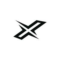 Initial letter x logo design template vector
