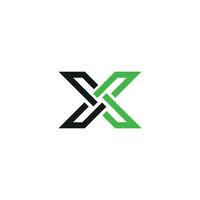 Initial letter x logo design template vector