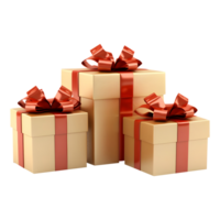 AI generated Gift Box on Transparent background - Ai Generated png