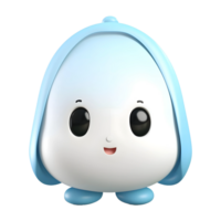 AI generated 3D Rendering of a Funny Cartoon Character on Transparent Background - Ai Generated png