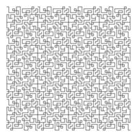 Maze puzzle game vector pattern