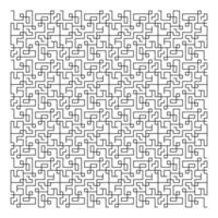 Maze puzzle game vector pattern