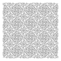 Maze puzzle game vector pattern