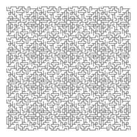 Maze puzzle game vector pattern