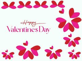 Happy Valentine's Day background vector