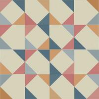 Fabric pattern design for templates. vector