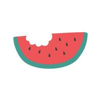 fresh Watermelon Sliced Pieces illustration vector
