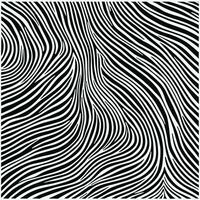 Zebra pattern striped line texture pattern illustration vector