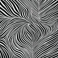 Zebra pattern striped line texture pattern illustration vector