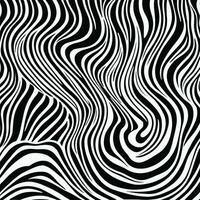 Zebra pattern striped line texture pattern illustration vector